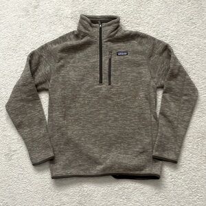 Brown Patagonia Better Sweater Quarter 1/4 Zip
